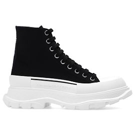 Baskets montantes Alexander McQueen noires Noir