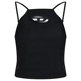 Diesel Top T-WILIT Black Polyester Black