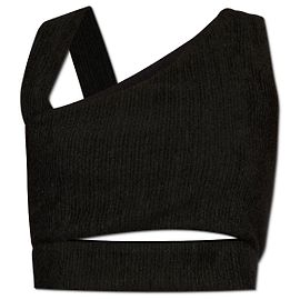 Top asymétrique Karida Iro noir Noir