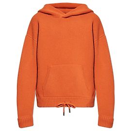 Dsquared2 Wollpullover mit Kapuze in Orange Orange