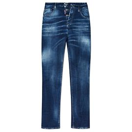 Dsquared2 642 Jeans Blau Baumwolle Blau