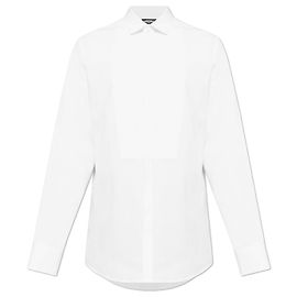 Dsquared2 Klassisches Hemd aus weißer Baumwolle Weiß