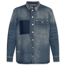 Autre Marque MISBHV Denim Shirt Blue Cotton Blue Navy blue