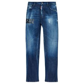 Jeans 642 Dsquared2 Azul Marinho Algodão Azul Azul marinho