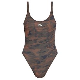 Diesel Maillot de bain une pièce `UT-BODY-UTLT` Marron