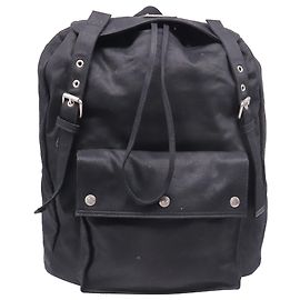 Autre Marque  Saint Laurent Noe Backpack in Black Canvas Black