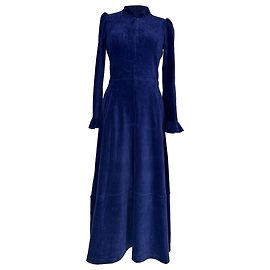 Autre Marque Abito midi a maniche lunghe ME + EM in cotone blu navy Blu Blu navy
