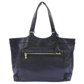 Autre Marque Aniary Leder-Tote Bag Schwarz
