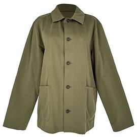 Apc Casaco abotoado A.P.C Kerlouan em algodão olive Verde Verde oliva