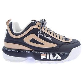 Autre Marque FILA Sneaker Schwarz Beige Schwarz Beige