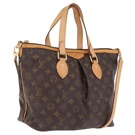 LOUIS VUITTON Monogram Palermo PM Tote Bag M40145 LV Altro