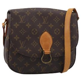 LOUIS VUITTON Monogram Saint Cloud GM Shoulder Bag M51242 LV Autre