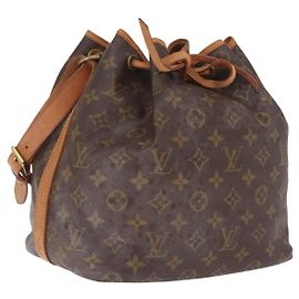LOUIS VUITTON Monogram Petit Noe Shoulder Bag M42226 LV Autre