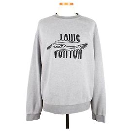 Louis Vuitton Embroidery Crewneck Sweatshirt Brown