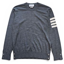 Suéter de malha marrom masculino Thom Browne Marrom