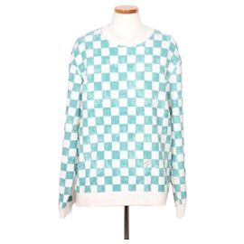 Louis Vuitton Damier Spread Sweatshirt Weiß