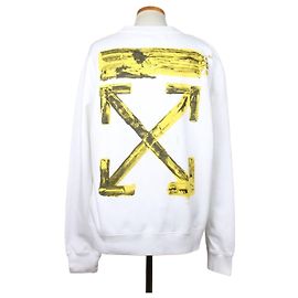 Off White Acrylic Arrow Sweatshirt XL Multiple colors
