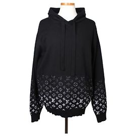 Louis Vuitton Sudadera con capucha de algodón degradada XL Multicolor