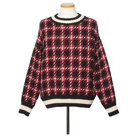 Moncler Camisola de malha de lã com patch de logótipo Multicor