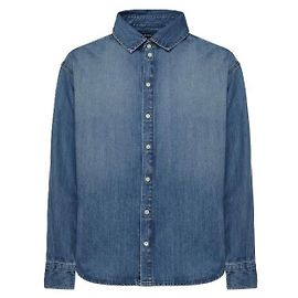 Jacquemus Das Simon De-Nimes Denim-Hemd Blau