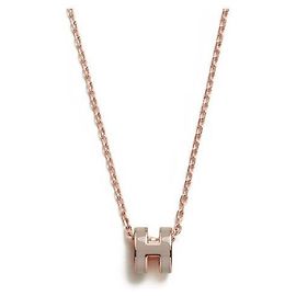 Hermès Collar Mini Pop Ash Rosa