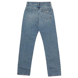 Miu Miu Pantaloni in denim dritti da donna Blu
