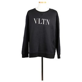 Valentino Basic Sweatshirt aus Kaschmir XL Schwarz