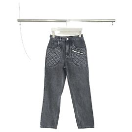 Isabel Marant Black Denim Pants Blue
