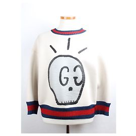 Gucci Sudadera de neopreno Skull Multicolor