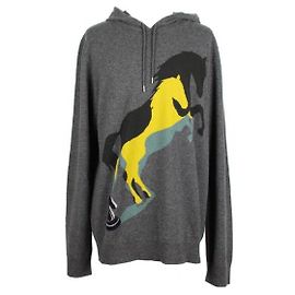 Hermès Sudadera de cashmere Ches Shadow Castaño