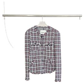 Isabel Marant Tweed Jacke Multicolore Mehrfarben