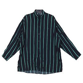 Camicia a righe Balenciaga in viscosa Multicolore