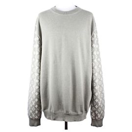 Louis Vuitton Monogram Kaschmir-Strick XXL Grün
