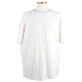 Dior Oblique Terry Cotton Short Sleeve White White