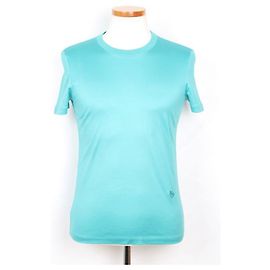 Loro Piana T-Shirt mit besticktem Logo Blau