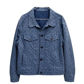 Louis Vuitton Chaqueta Denim Monogram Multicolor