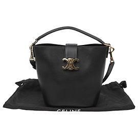 Céline Louise Small Tote Shoulder Bag Brown