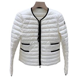 Moncler Lightweight Down Jacket White White
