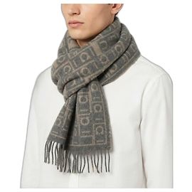 Sciarpa in seta Salvatore Ferragamo Monogram Multicolore