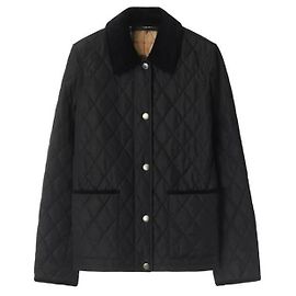 Burberry Steppjacke aus Nylon Schwarz Schwarz