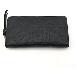 Portafoglio Lungo Louis Vuitton Monogram Empreinte Nero