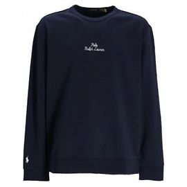 Ralph Lauren Logo Embroidered Sweatshirt Blue