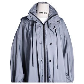 Balenciaga Long Windbreaker Jacket Brown