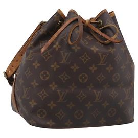 LOUIS VUITTON Monogram Petit Noe Shoulder Bag M42226 LV Auth 210747 - Jerrillo Autre