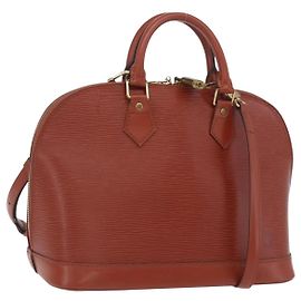Louis Vuitton Alma Epi Leather PM Marron