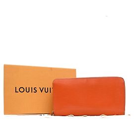 Louis Vuitton Zippy Epi Leather XL Orange