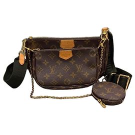 Louis Vuitton Multi Pochette Accessoires Monogram Brown Monogram