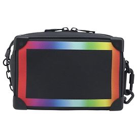 LOUIS VUITTON Taiga Rainbow Mini Soft Trunk Bag Black M30351 LV Auth 209684SAM - Jerrillo Altro