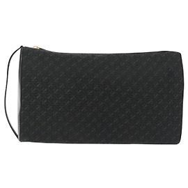 Loewe Shoulder bag Canvas Black