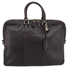 Gucci Eden Guccissima Leather Medium Marron